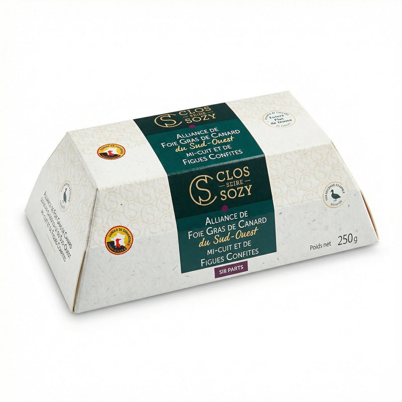 TERRINE DE FOIE GRAS MI CUIT 250GR