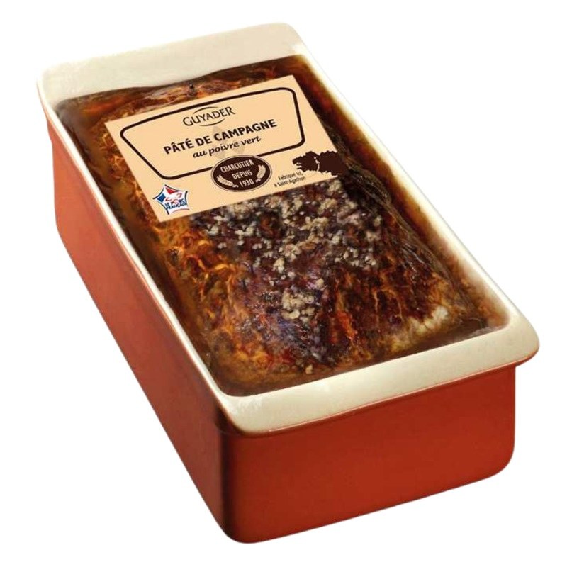 PATE DE CAMPAGNE AU POIVRE VERT LABEL ROUGE 3.5 KG