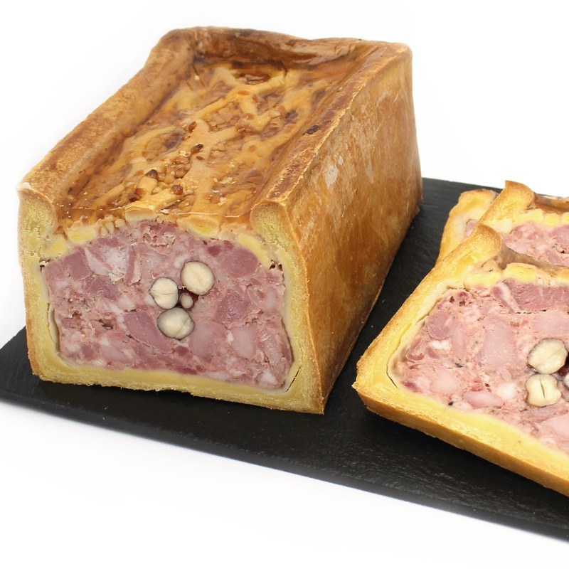 PATE EN CROUTE 1/2 LAPIN NOISETTE