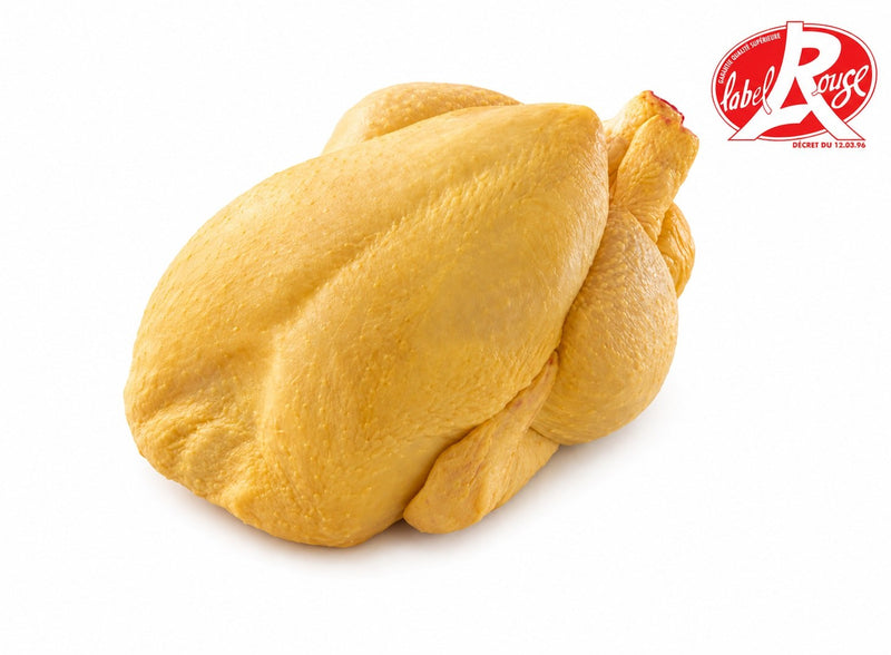 POULET ENTIER – LABEL ROUGE BIO MAINE – 1,5–1,8KG – PRÊT À