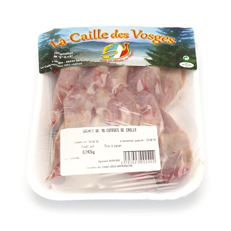CUISSE DE CAILLE – 20–30G – CHARMILLES