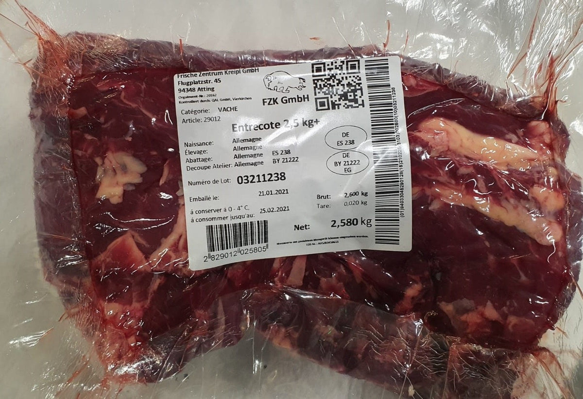 ENTRECOTE A 3 KG+  SIMMENTAL