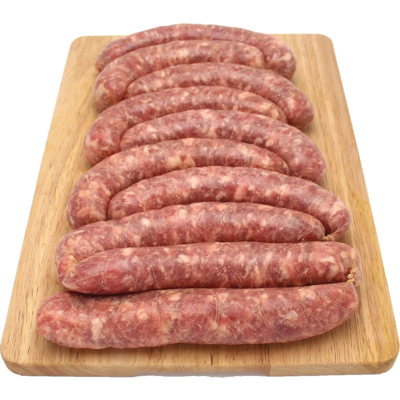 SAUCISSE DE TOULOUSE AU COUTEAU SUPÉRIEURE BOYAU NATUREL LP