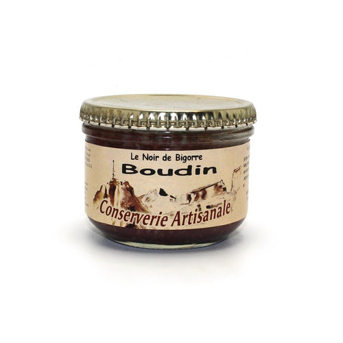 BOUDIN ARTISANAL DE PORC NOIR DE BIGORRE BOCAL