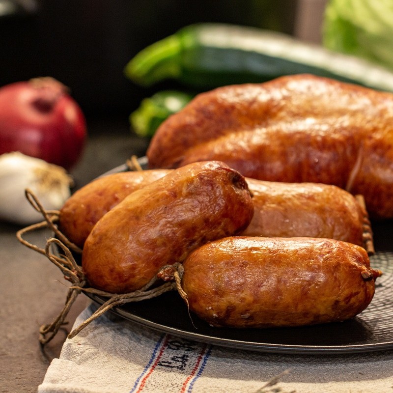 SAUCISSE DE MORTEAU CUITE IGP PORC FRANÇAIS BOYAU NATUREL S
