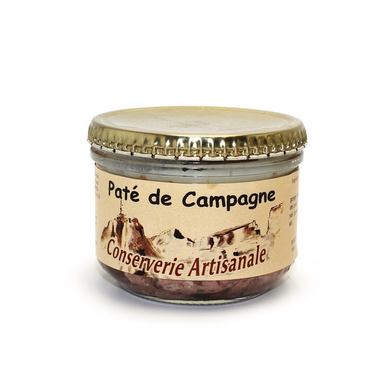 PÂTÉ DE CAMPAGNE ARTISANAL BOCAL 180G