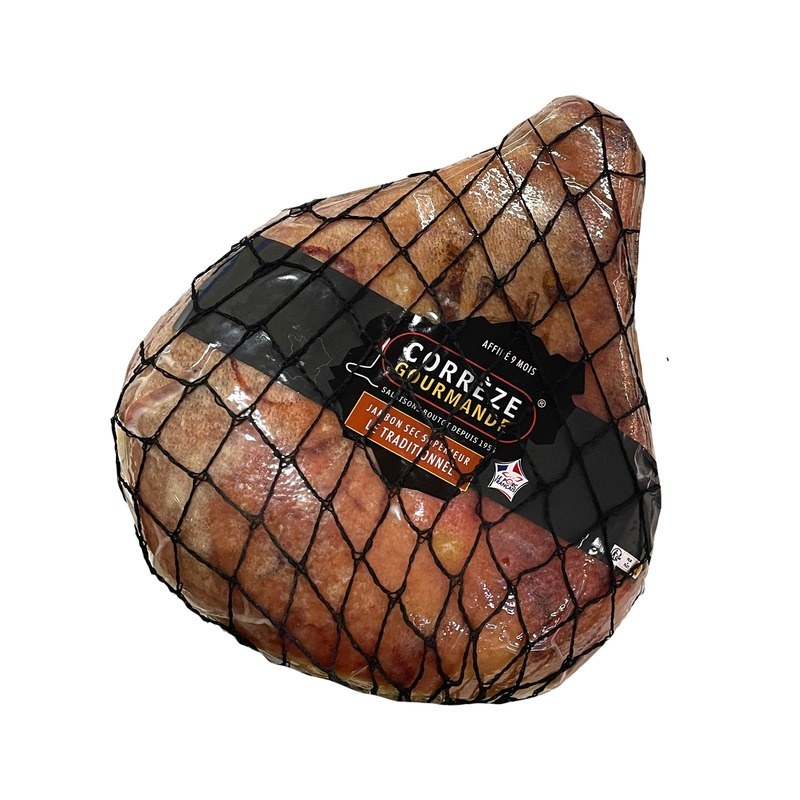 JAMBON SEC NOIR 9 MOIS S/ OS ±5,7KG