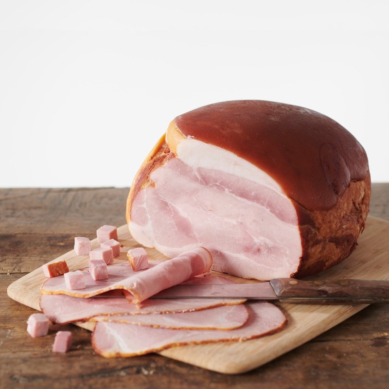 JAMBON CUIT FUMÉ "PLATEAU" ±7KG