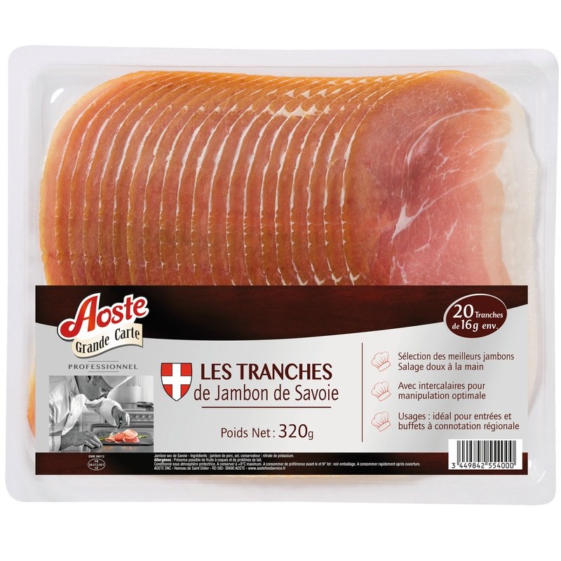 JAMBON SEC DE SAVOIE 20X16G